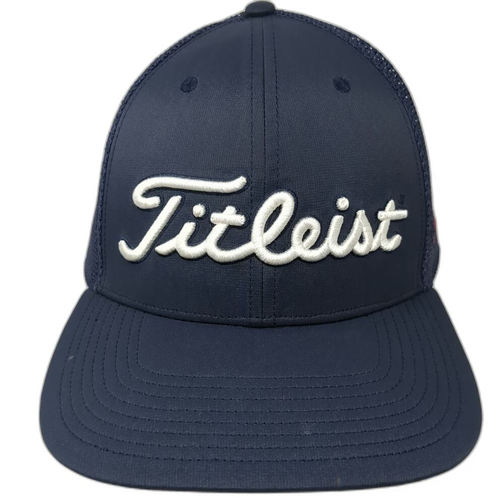 Titleist Trucker Hat Blue One Size Kapalua Golf Mesh Structured Snapback